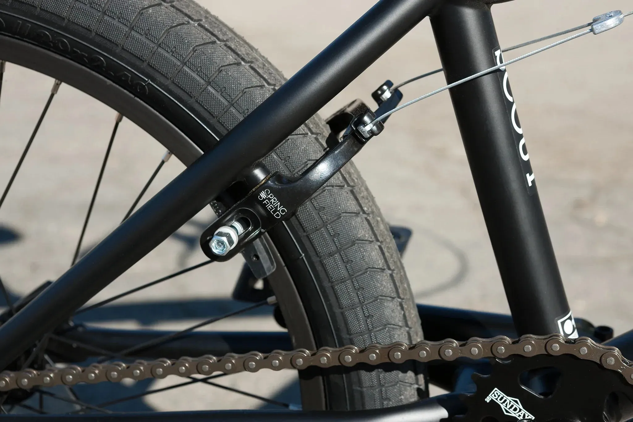 Sunday Scout 21″ Complete BMX Bike - Matte Black