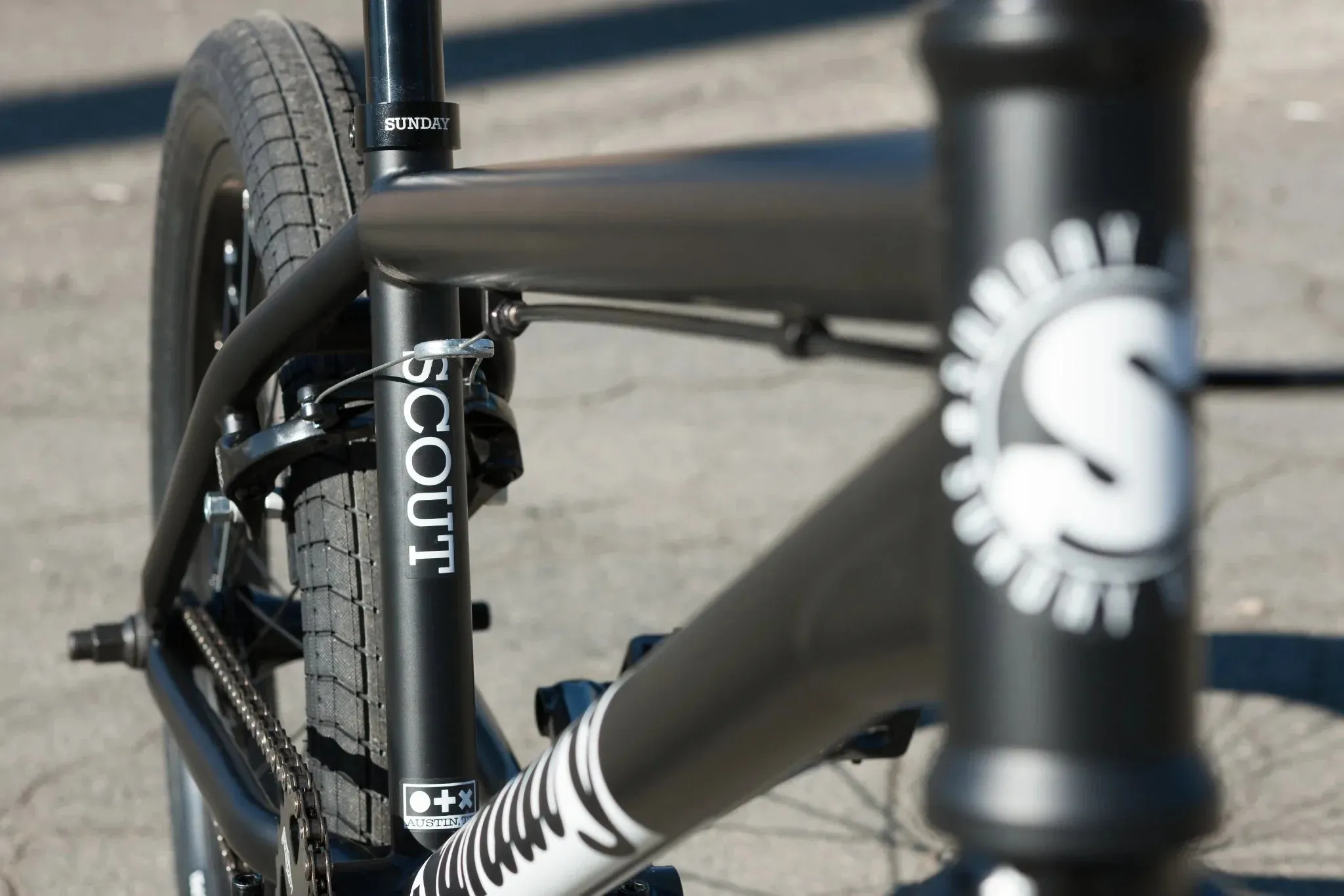 Sunday Scout 21″ Complete BMX Bike - Matte Black