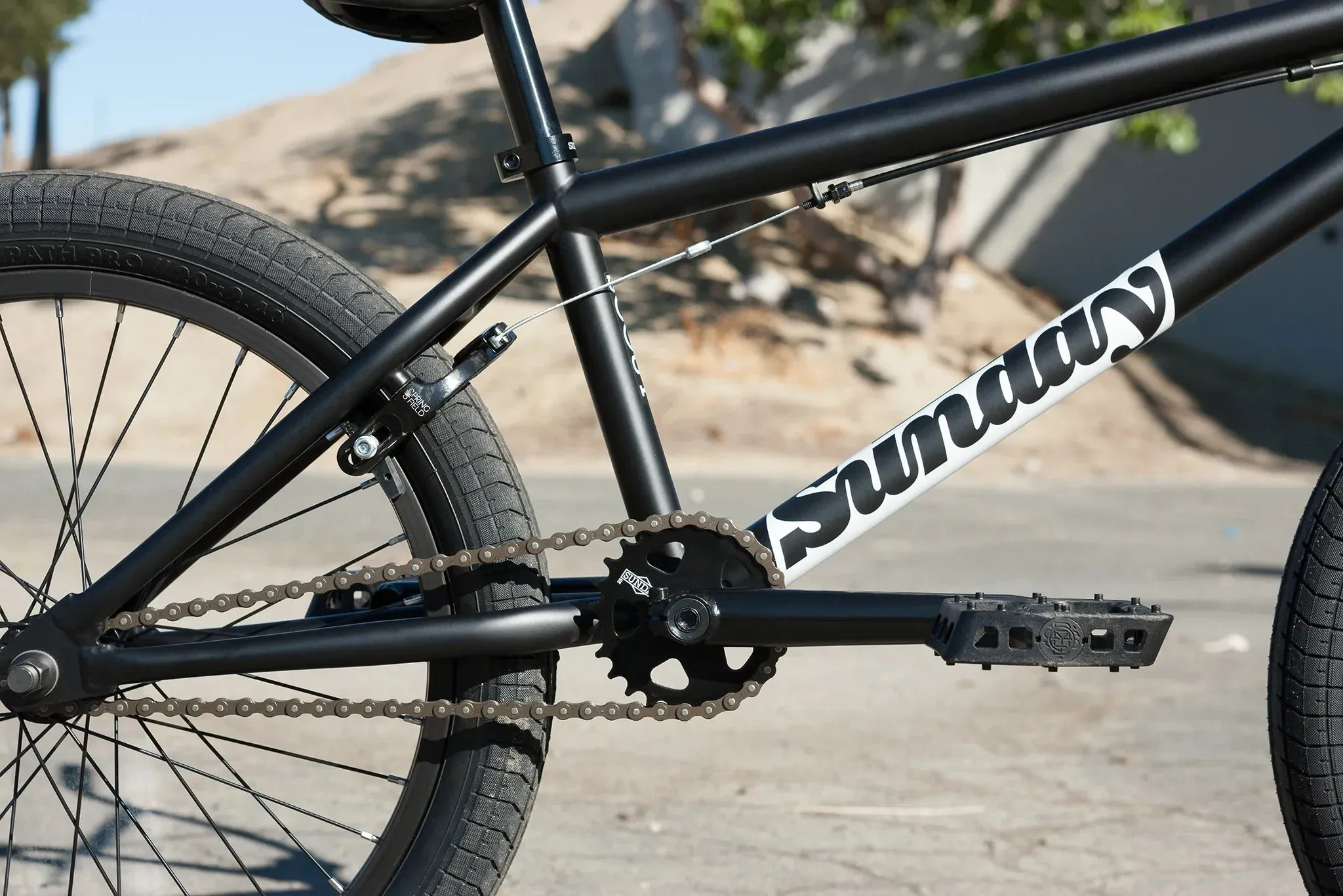 Sunday Scout 21″ Complete BMX Bike - Matte Black