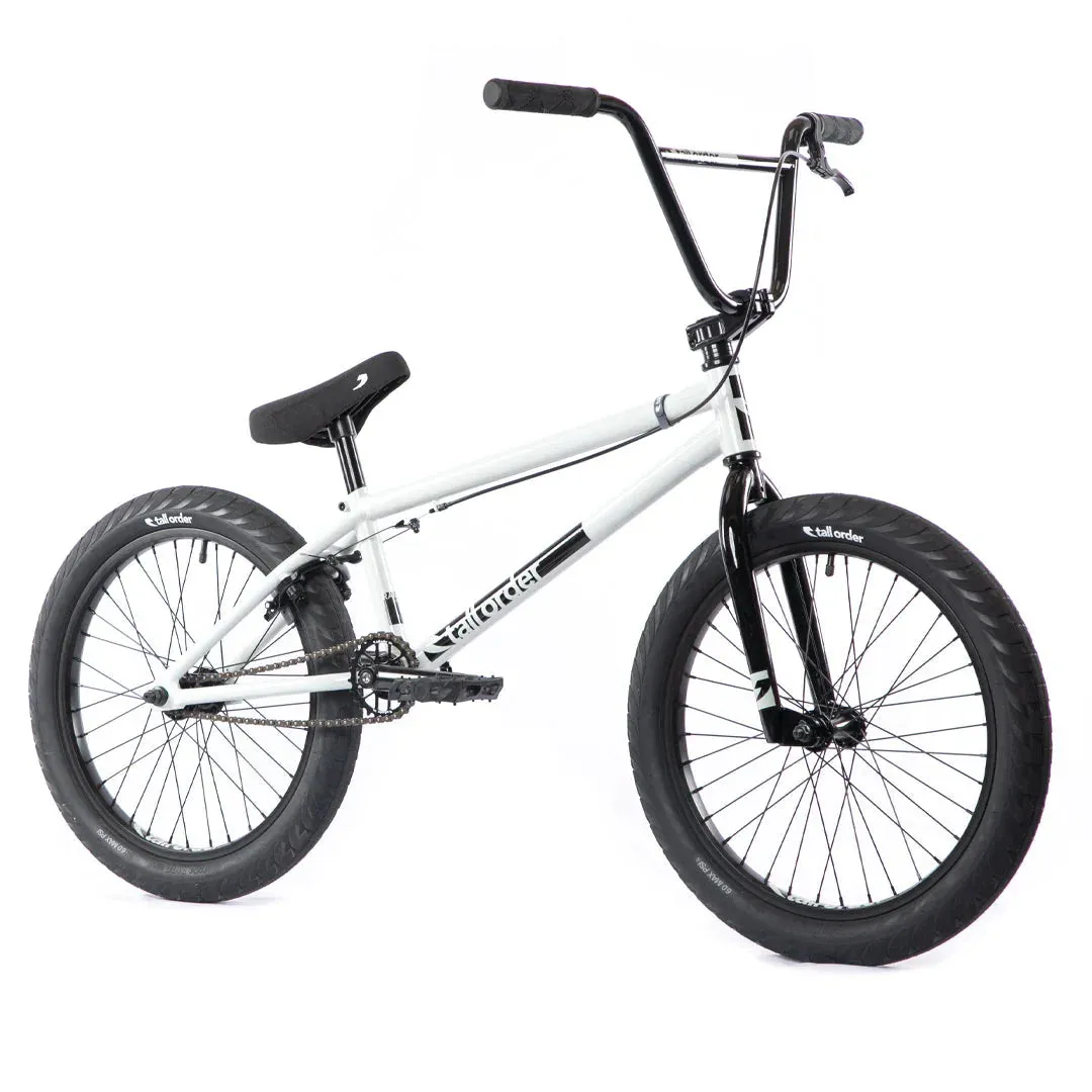 Tall Order Ramp Large 20.8″ Complete BMX Bike - Gloss Wolf Grey
