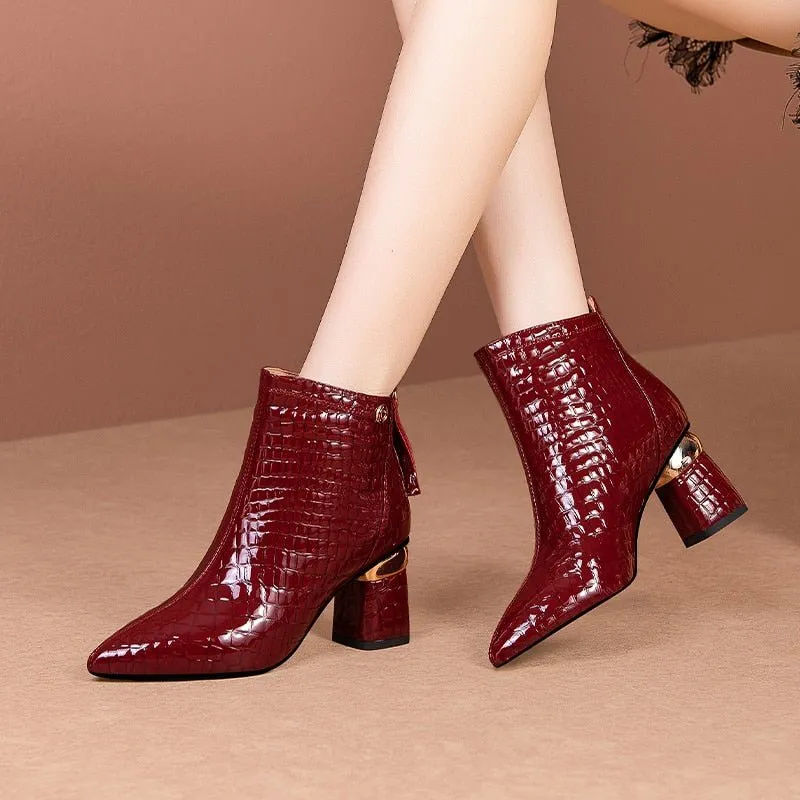 Veltique Ankle Elegance Boots