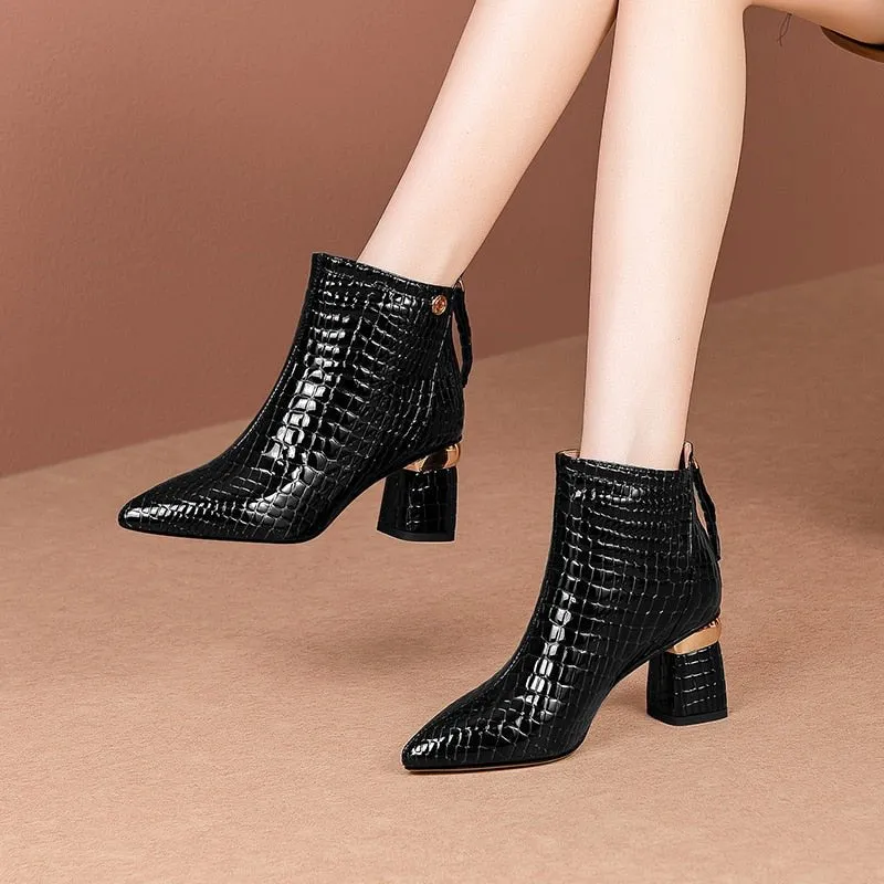 Veltique Ankle Elegance Boots