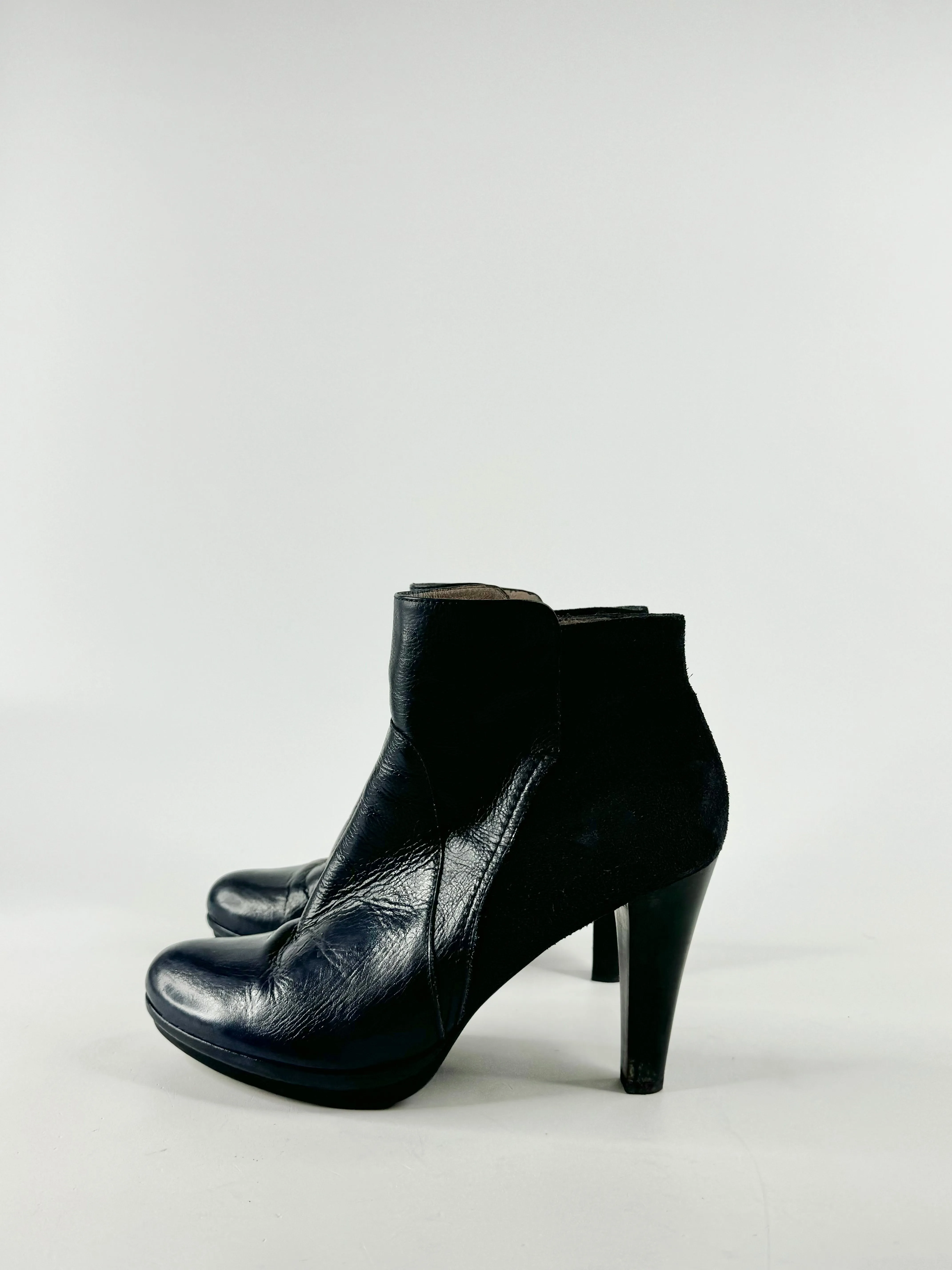 Wonders Midnight Blue Ankle Boots - EU39