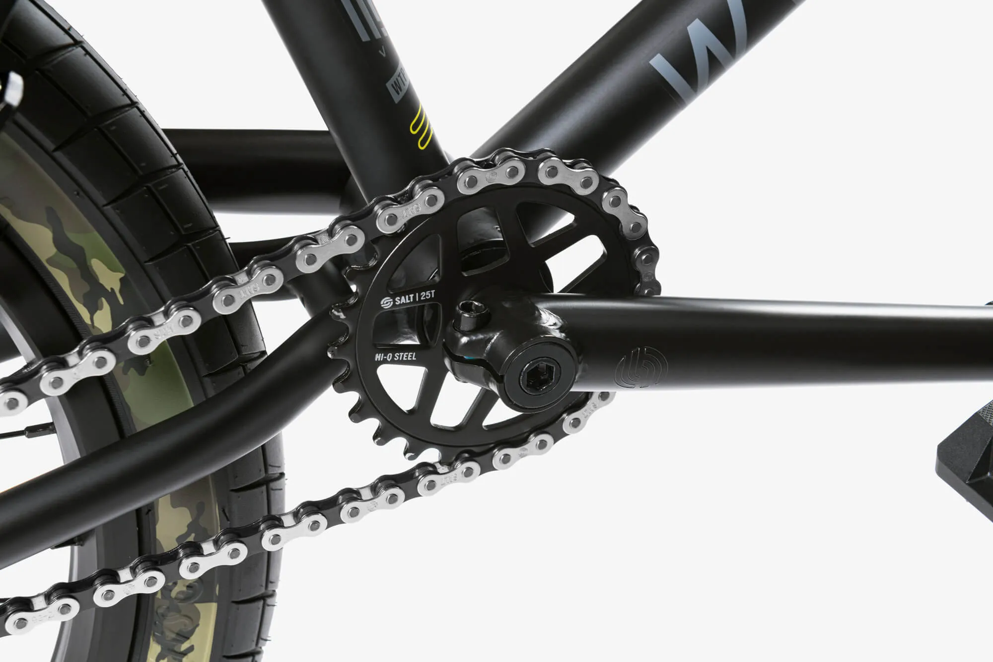 WTP Arcade 20.5″ TT Complete BMX Bike - Matt Black