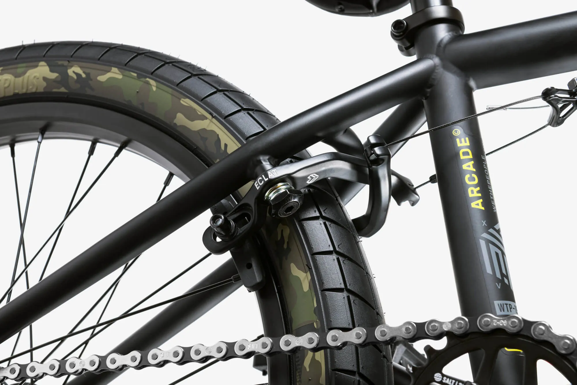 WTP Arcade 20.5″ TT Complete BMX Bike - Matt Black
