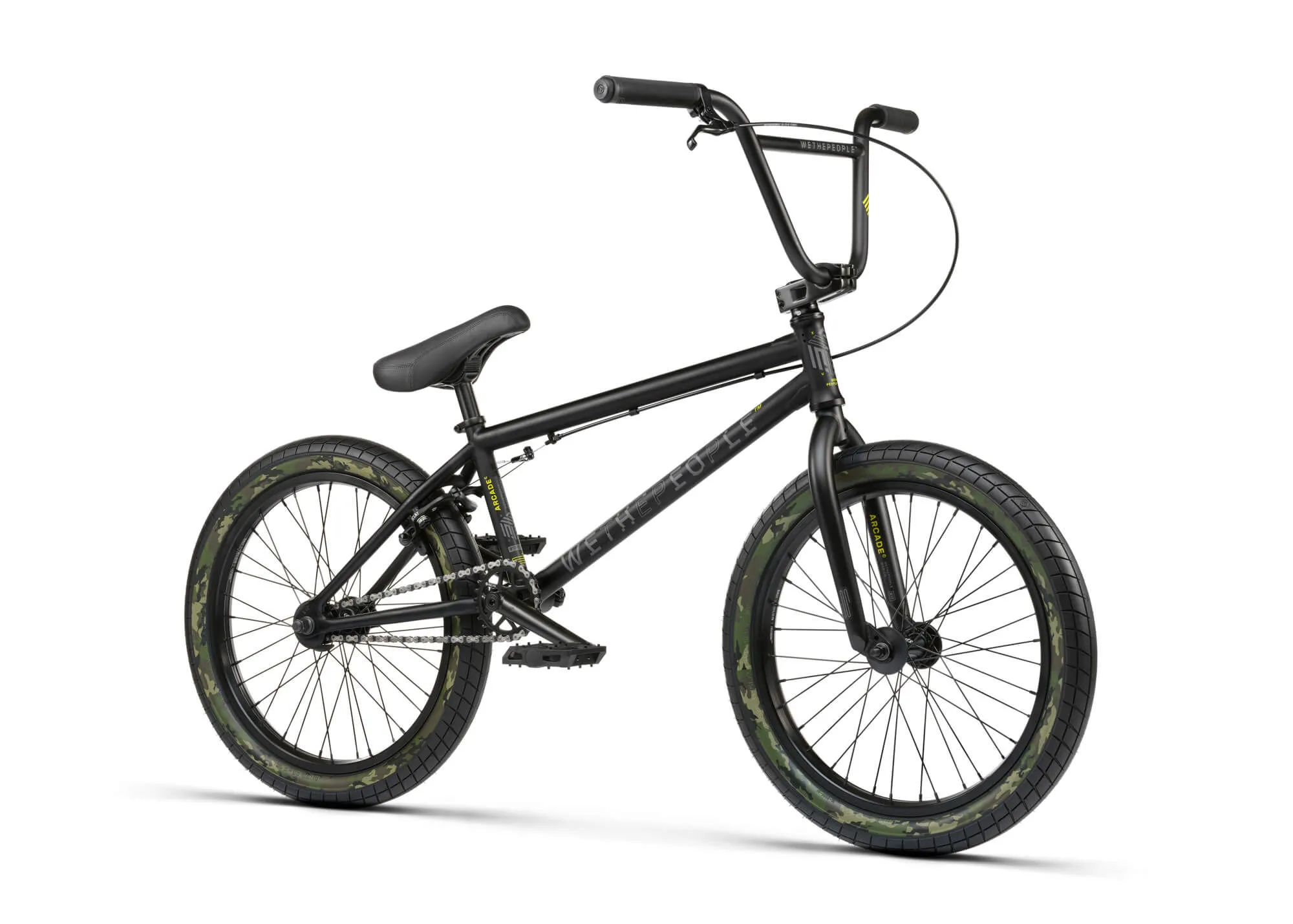 WTP Arcade 20.5″ TT Complete BMX Bike - Matt Black