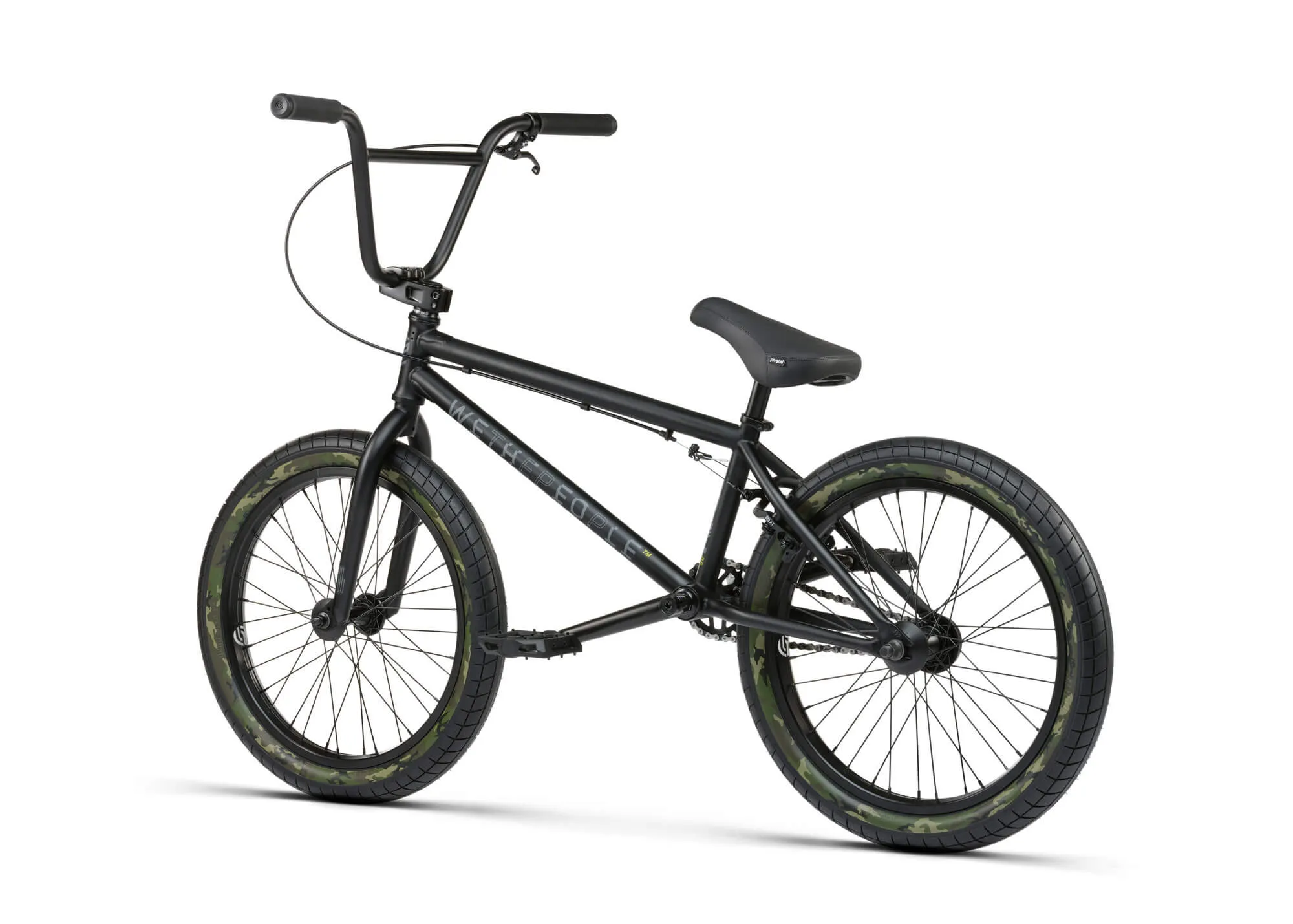 WTP Arcade 20.5″ TT Complete BMX Bike - Matt Black