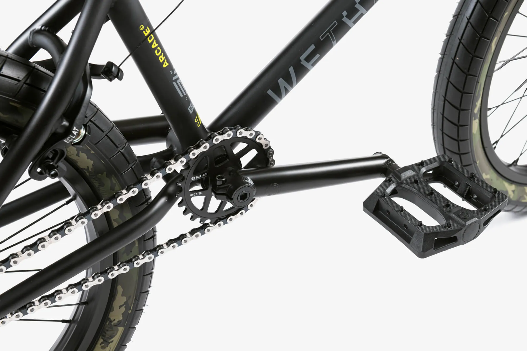 WTP Arcade 20.5″ TT Complete BMX Bike - Matt Black