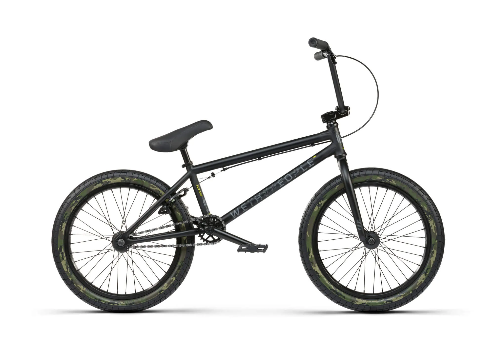 WTP Arcade 20.5″ TT Complete BMX Bike - Matt Black